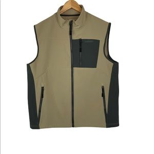 redhead fleece vest